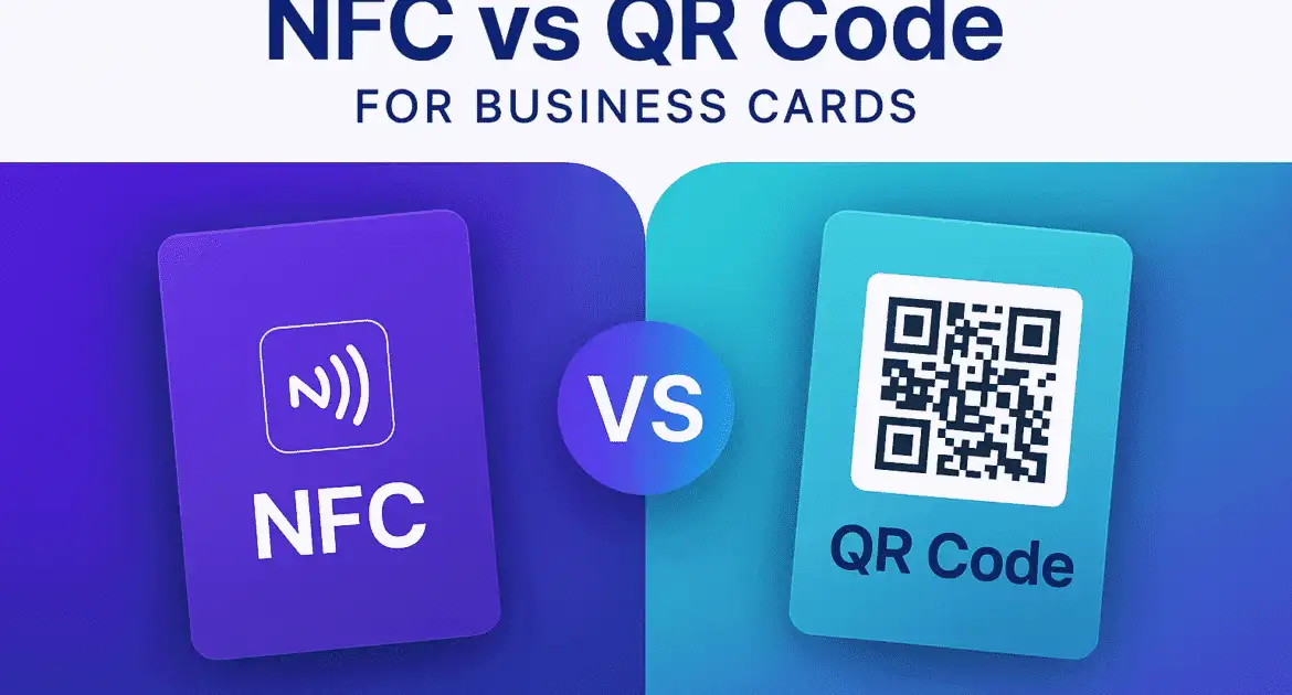 NFC vs QR Code Business Cards: Which Actually Works on More Phones? — Virtual Business Cards blog