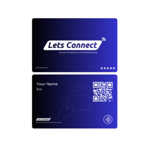 Black _ Dark Blue-Digital Business card with NFC QR code – Diamond (2)