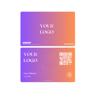 Teacher Virtual Business Card with Web/Profile Page & NFC